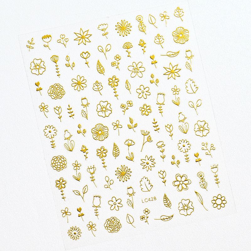 Japanese Style New Black Heart Nail Stickers - Ins Minimalist Line Love Stripes Nail Decals_voghion.com