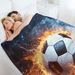A Song Of Ice And Fire Football Blanket Soft And Comfortable Flannel Blanket Bedroom Living Room Sofa_voghion.com
