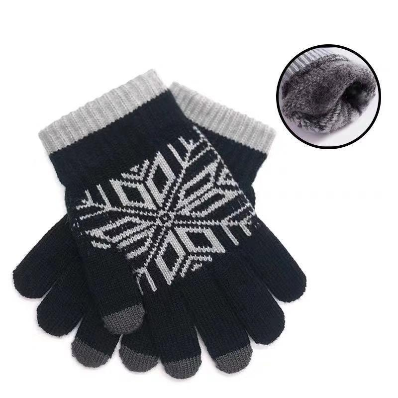 Winter warm gloves, skiing gloves, cycling gloves, multiple thick plush warm, comfortable wearing experience, windproof, fashionable and beautiful
_voghion.com