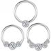 F136 Titan Nasenring Zirkon Helix Piercing Nez Septum Clicker Hoop Scharniersegment Knorpel 16G Tragus Lippe Körperschmuck_voghion.com