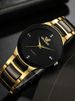 Aurora Atelier Hot Sale Black Dial Steel Quartz Men Business Watch_voghion.com