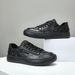 Layer Cowhide Crooked Toe Cute Ugly Mango Shoes Genuine Leather Sneakers Men's Trendy Versatile Low Top_voghion.com