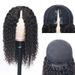 Perruque Jerry Curly V Part Wig Cheveux Humains Couleur Naturelle_voghion.com