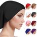 New Turban Hat High Quality Milk Silk Elastic Versatile Base Hat African Multi Color Hair Set One Piece Delivery_voghion.com