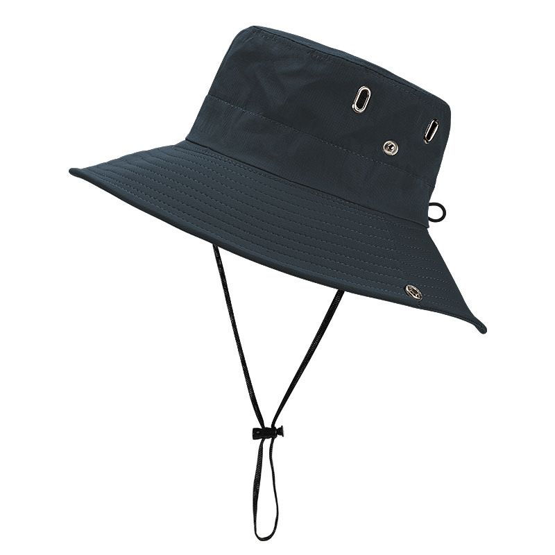 Fisherman's hat summer new cool hat sunshade large brim hat women's versatile sun hat sunscreen cap_voghion.com