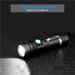 Torcia portatile a LED mini ricaricabile tramite USB, piccola, con zoom T6, a lungo raggio e luce potente_voghion.com