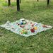Manta de picnic portátil e impermeable: tapete antideslizante para exteriores, ideal para acampar, disfrutar del césped y disfrutar de la primavera._voghion.com
