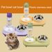 Guangying 1Set Mode 3 In 1 Katzennapf Doppelnapf Automatische Trinknapf Nackenschutz Hund Katze Trinken Futternapf Heimtierbedarf_voghion.com