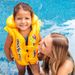 Original INTEX Children's Inflatable Swimming Vest Swimsuit Life Jacket Three Air Chambers Adjustable 58660_voghion.com