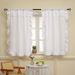 Magic Sheer Curtains - Light Filtering But Privacy Voile Window Drapes With Anti-Scratch & Heat Insulation For Bay Window, Balcony & Living Room_voghion.com