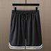 Men's Clothing Plus Size Vest Shorts Suit For Men Fat Plus Size Running Basketball Uniform Ice Silk Quick Drying Breathable Loose_voghion.com