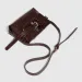New Adjustable Crossbody Crocodile Pattern Shoulder Casual Belt Buckle Pleated Women's Baguette Bag_voghion.com