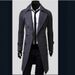 M-4Xl Autumn And Winter Long Double Breasted Windbreaker Men's Slim Fit Woolen Coat Men_voghion.com