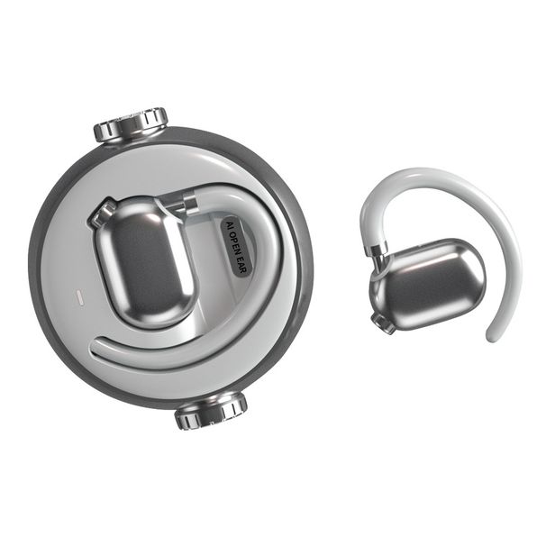 2025 Neue intelligente AI-Stimme Hängende Ohr Bluetooth-Kopfhörer Drahtlose Geräuschunterdrückung Sport Nicht-In-Ear-Ohrhörer_voghion.com