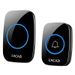Wireless Doorbell With Long Range Remote - Ideal For Elderly & Home Security, 300m Coverage, 38 Chime Tones, AC Powered_voghion.com