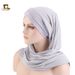 Sciarpa araba con doppia croce musulmana, cappello e turbante JDT-476-1_voghion.com