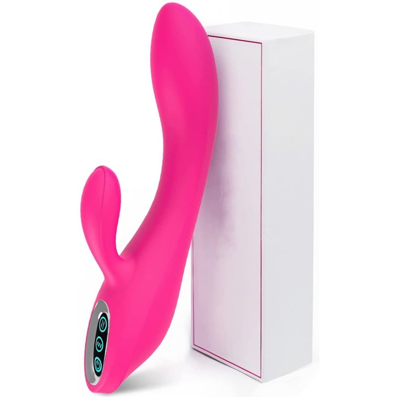 Vibrador e estimulador sexual Imimi Rabbit para ponto G e clitóris, brinquedo sexual recarregável para mulheres_voghion.com