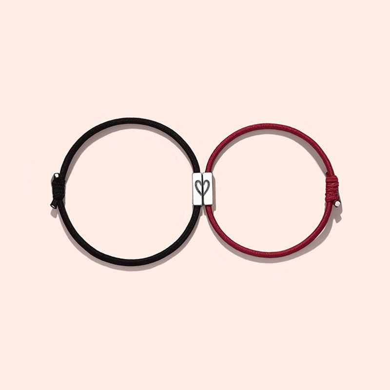 Braccialetti di coppia alla moda, piccoli elastici per capelli, coppia, regalo di compleanno per fidanzato/a/uomo_voghion.com