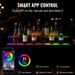 Bottiglia 40 2-Step App Shelf Bar Controllo LED Liquore Illuminato Display RF E_voghion.com