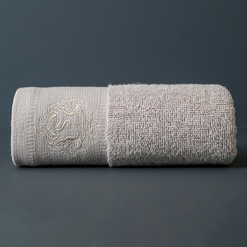 Vrhunske kopalne brisače s klasičnim vezenjem, 100 % bombaž, lahke in zelo vpojne, hitro sušeče brisače, idealne za vsakodnevno uporabo_voghion.com