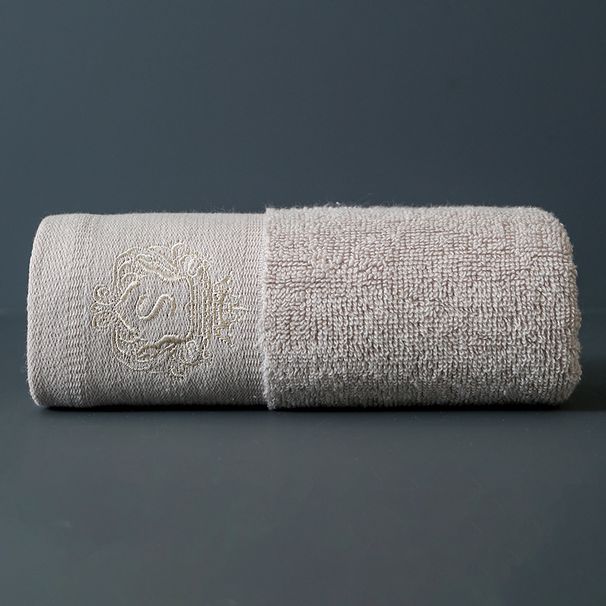 Vrhunske kopalne brisače s klasičnim vezenjem, 100 % bombaž, lahke in zelo vpojne, hitro sušeče brisače, idealne za vsakodnevno uporabo_voghion.com