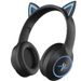 Neu YDM52 Drahtlose Bluetooth Kinder Kinder Mädchen Katze Ohr Faltbare Leucht Gaming_voghion.com
