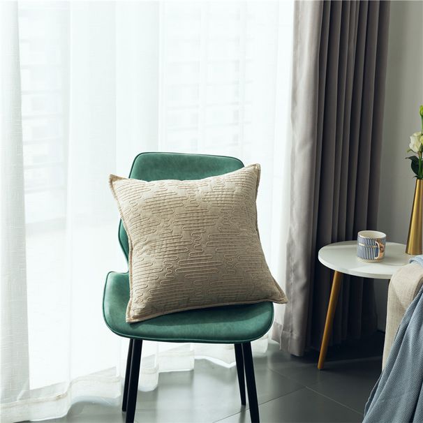 Jauns Eiropas un Amerikas stila trīsdimensiju ģeometriskā raksta pīts virves raksts dīvāna spilvena pārvalks Ziemeļvalstu modeļa istabas dīvāna spilvens_voghion.com