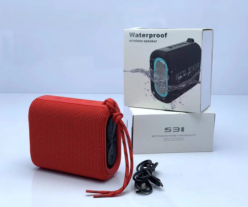KOLEER S31 til udendørs sport, bærbar baslydkvalitet, vandtæt trådløs Bluetooth-højttaler_voghion.com
