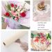 Flower Wrapping Mesh Paper Iregular Hollow Net Wrapper Floral Bouquet Paper Fresh Flower Packaging Sheet Florist Wrap Supplies_voghion.com