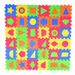 Tapis de puzzle géométrique en mousse EVA 36 pièces pour mère et enfant_voghion.com