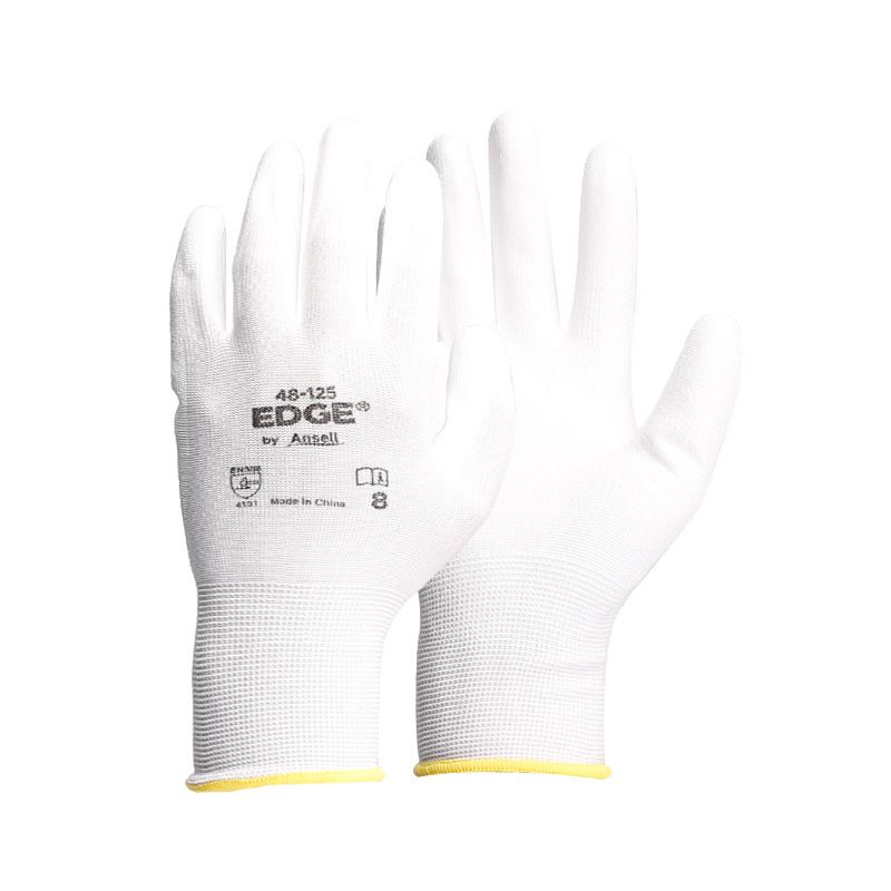 Star PU Palm Coating Wear Resistant, Tear Resistant And Puncture Resistant Fine Operation Protective Gloves_voghion.com
