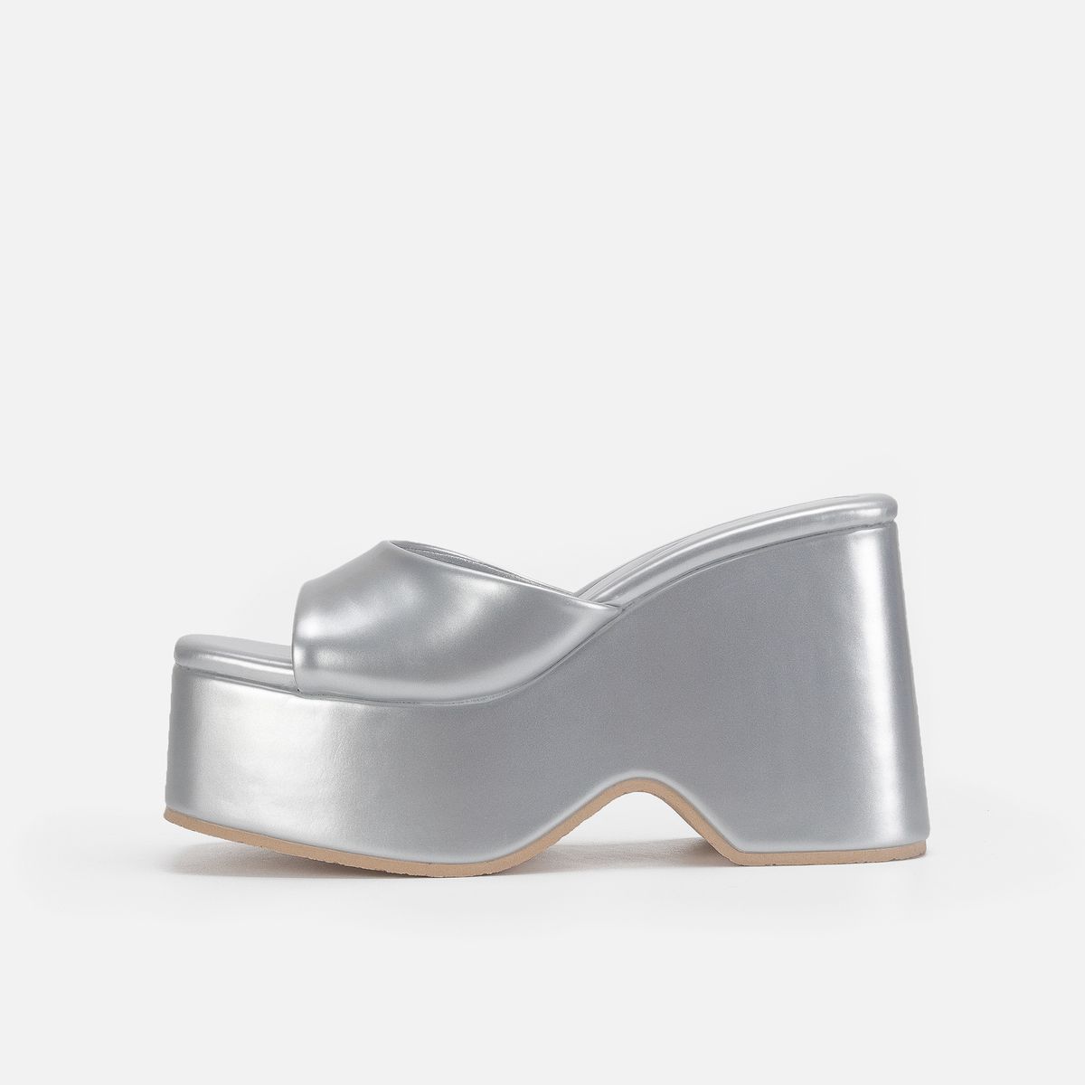 Large size high heel slippers women's new thick platform wedge with multi-color fish mouth sandals high heels_voghion.com