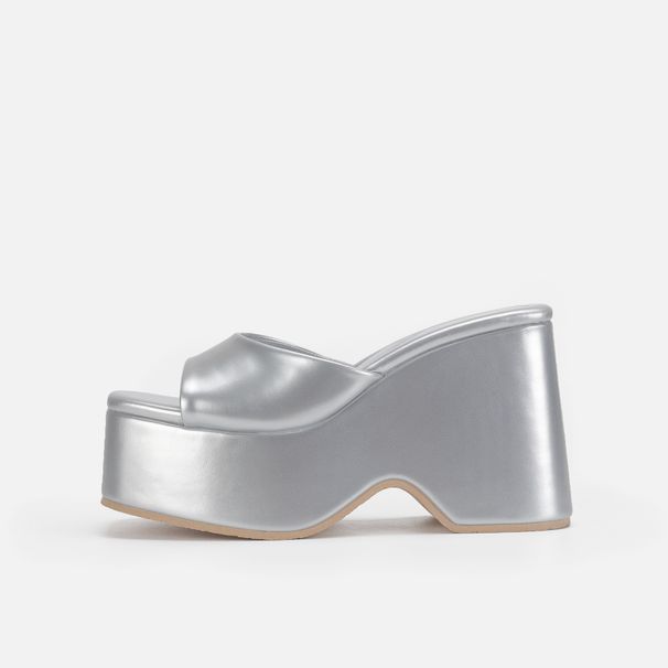 Large size high heel slippers women's new thick platform wedge with multi-color fish mouth sandals high heels_voghion.com