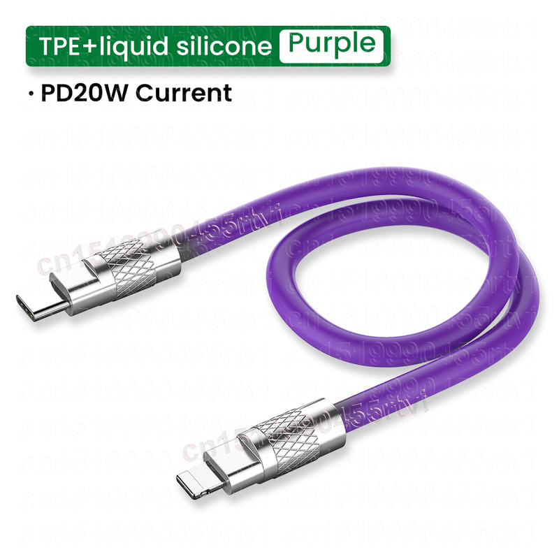 Cink ötvözet USB C típusú PD20W kábel iPhone 14 13 12 Pro X 8 ultra rövid USB C kábel iPhone gyorstöltéshez_voghion.com