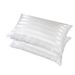 Satin Jacquard Pillowcase Set Luxury Envelope Closure Design With Striped Embroidery Breathable Hypoallergenic Bedding_voghion.com