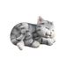 Cute Simulation Desktop Birthday Gift Decoration Resin Indoor Cat Figurine_voghion.com