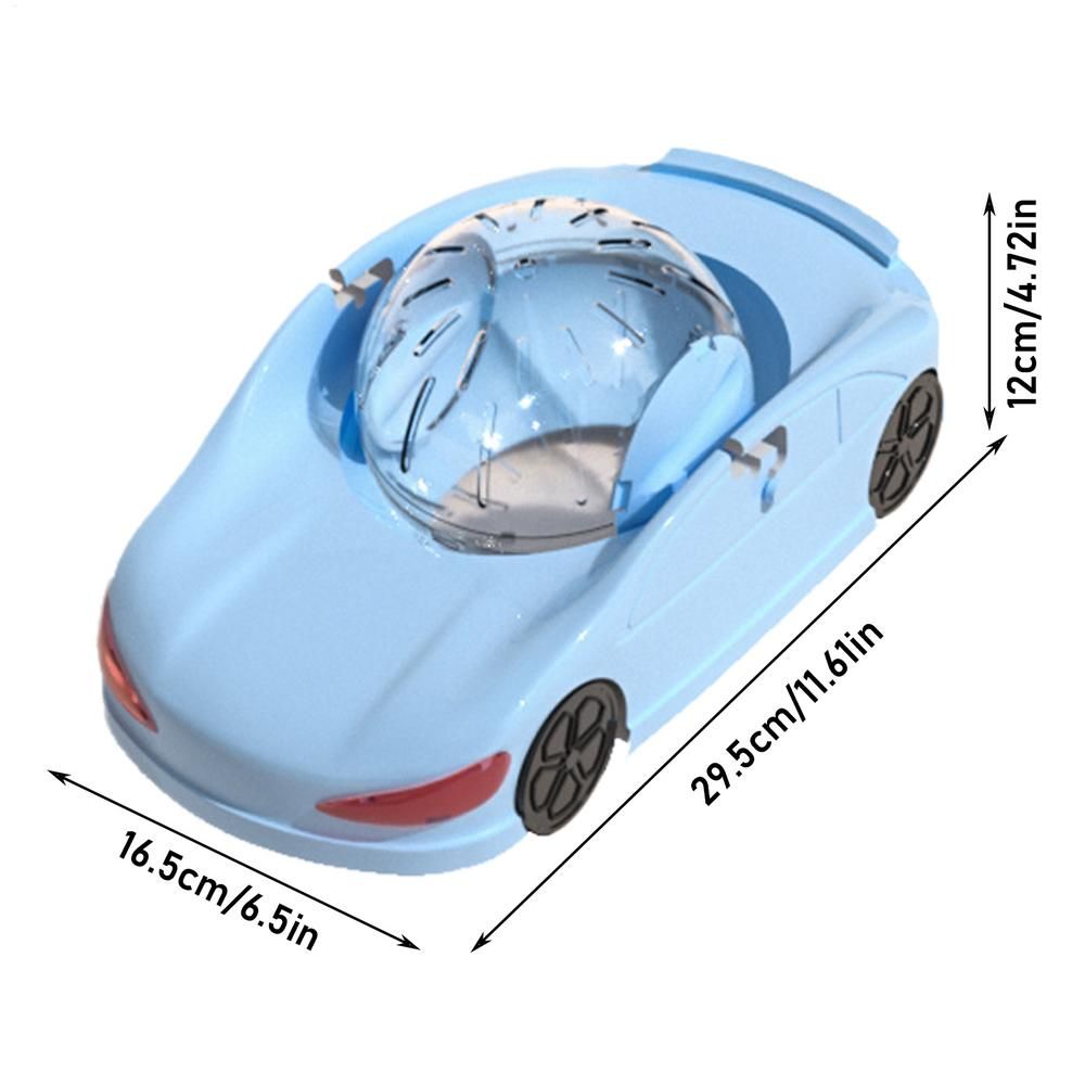 Hamster Running Ball Car Toy Small Pet Toy Funny Creative Small Pet Running Ball Exercise Wheel For Hamsters Ferret Small Animal_voghion.com