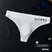 Men's New Underwear 3D Three-dimensional Convex Bag Low Waist Casual And Comfortable Ice Silk Briefs Thong_voghion.com