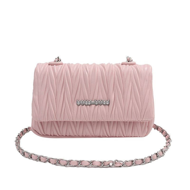 In diesem Jahr beliebte Tasche Damen 2023 Sommer neue Mode Nischen-Umhängetasche High-End-Sinnkette Messenger kleine quadratische Tasche_voghion.com