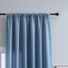 Semi Blackout Kitchen Curtains For Small Windows - Thermal Insulated Cafe Curtains With Rod Pocket, Privacy Sheer Window Panel_voghion.com
