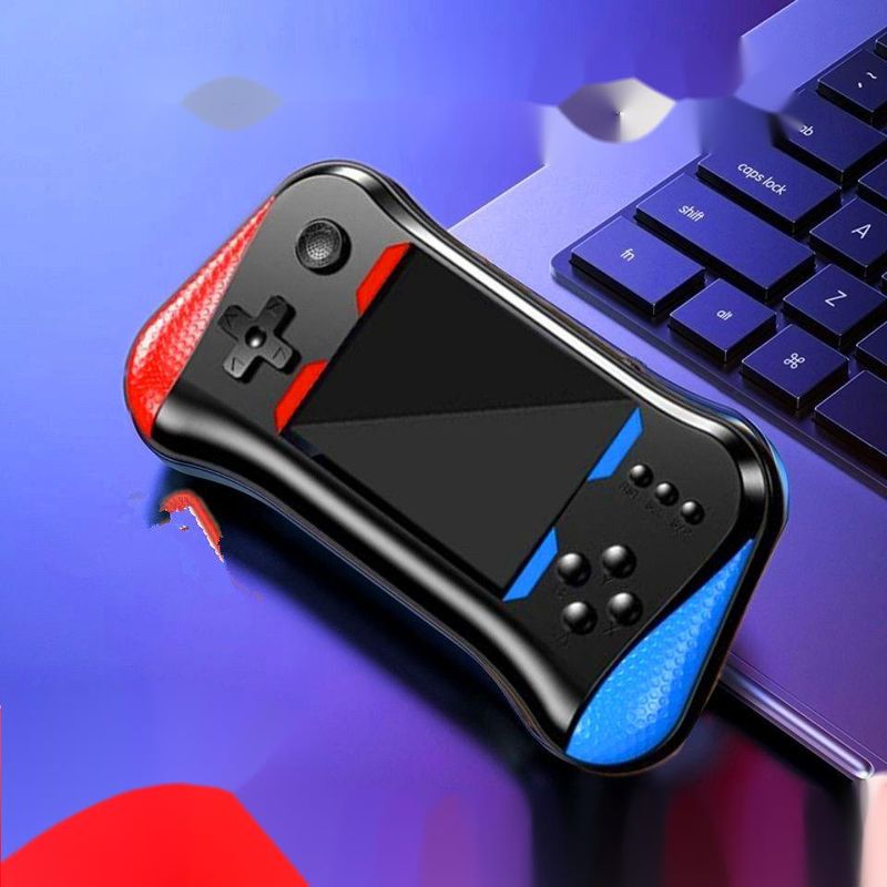Consola de juegos portátil de 500 juegos clásicos retro de pantalla grande para niños, carga para dos jugadores, batalla_voghion.com