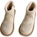 New Flat Soled Plus Veet Cotton Winter Warm Women's Shoes_voghion.com