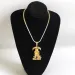 Collana con pendente Hip Hop Large Death Row Records 5A zircone placcato in oro reale_voghion.com