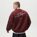 Streetwear-Sweatshirt mit Rundhalsausschnitt und kontrastierendem Buchstabendruck – Schwerer Pullover mit entspannter Passform (M–XXL, 52 % Baumwolle/48 % Polyester, Alternative zum T-Shirt mit Grafik)_voghion.com