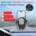 Foldable And Retractable Car Phone Holder With Suction Cups Pasted On The Central Control Instrument Panel, Rotatable_voghion.com