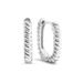Damenschmuck S925 Silber Nadel Retro INS Style Thread U-förmige Ohrringe Damen Beliebte Accessoires Klassische Twisted Twist Ohrringe_voghion.com