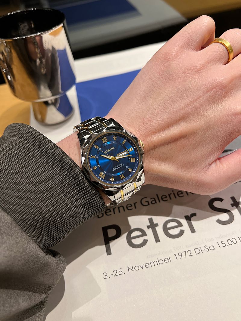 Smart Watches Swiss New Men's Watch Fully Automatic Waterproof Casual High End Business Double Calendar Watch Men's Luminous Watch_voghion.com