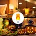 2pcs LED Flame Bulb 4 Modes Gravity Sensor Realistic Fire Simulation Golden Blue Purple Green Red For Halloween Christmas Party_voghion.com