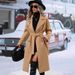 2025 Autumn Winter Women's New Style Suit Collar Double-Breasted Lace-Up Wool Coat Jacket For Women_voghion.com