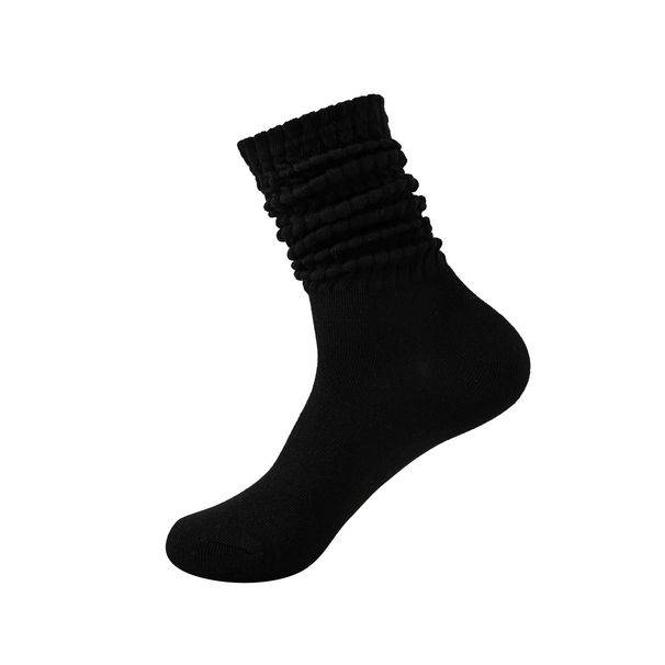 Calzini sportivi da donna autunnali e invernali, lunghi e caldi, in vitello colorato_voghion.com